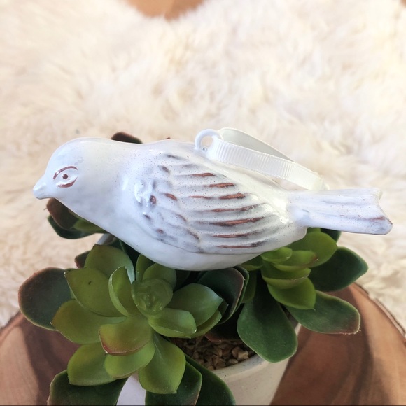 Pottery Barn Other - Pottery Barn Bird Christmas ornament NEW